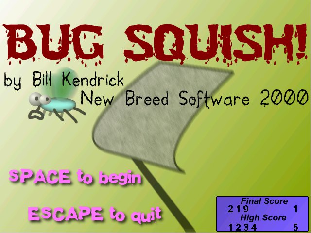 Bug Squish screenshot 1